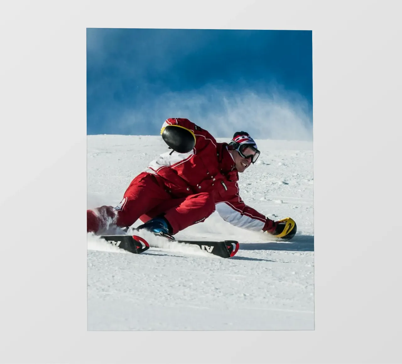 Curve affilate dello sci telo in pvc da Joshua Holmes