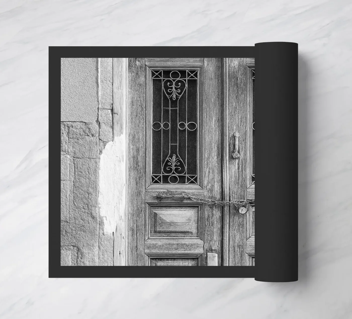 old worn door doormat by BlogSawoo