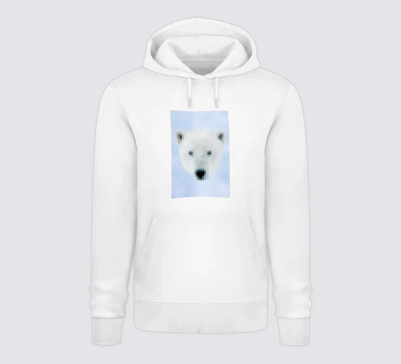 Polarbear felpa con cappuccio da Nur Mut