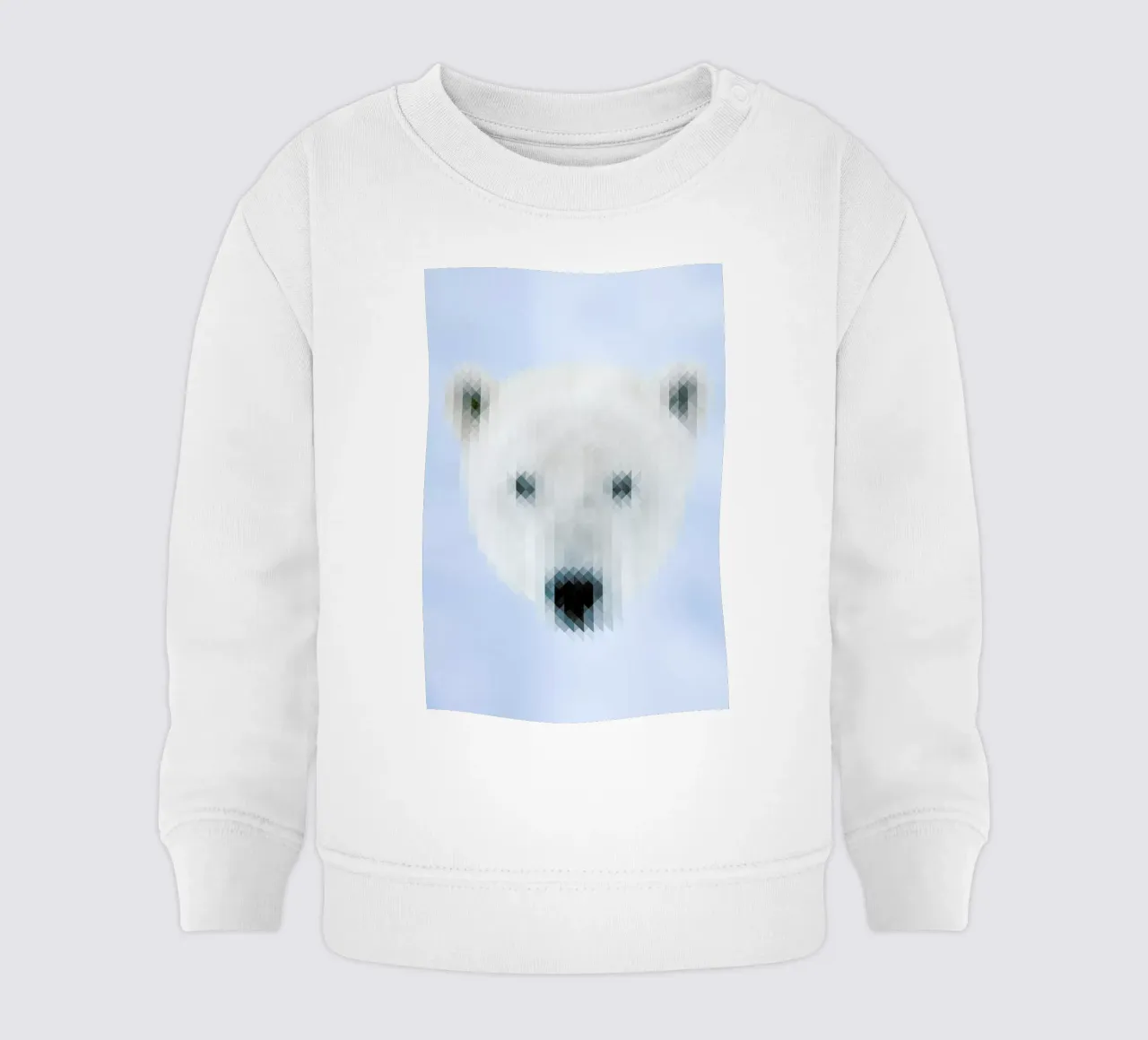 Polarbear felpa neonato da Nur Mut