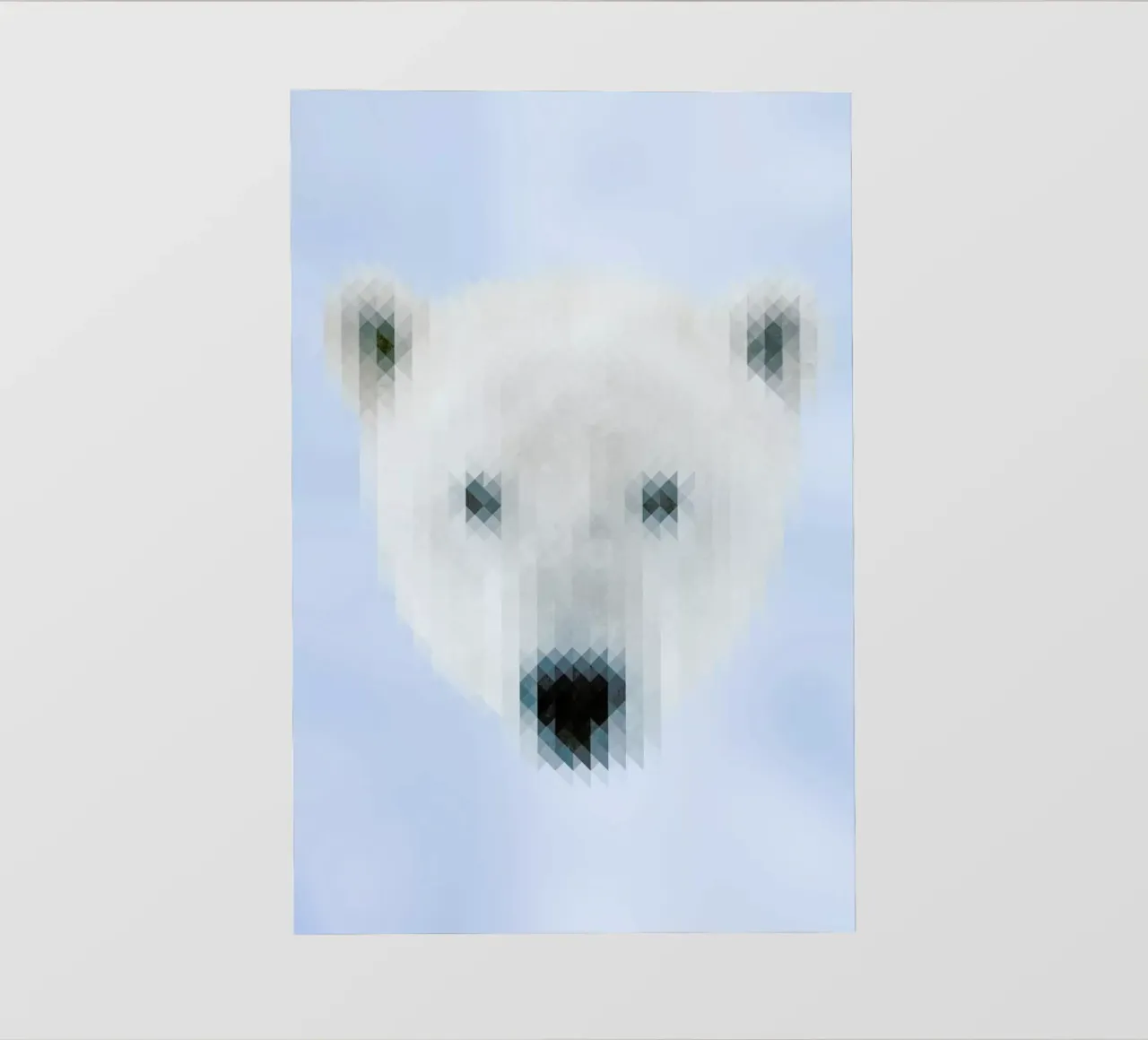 Polarbear pellicola backlit da Nur Mut