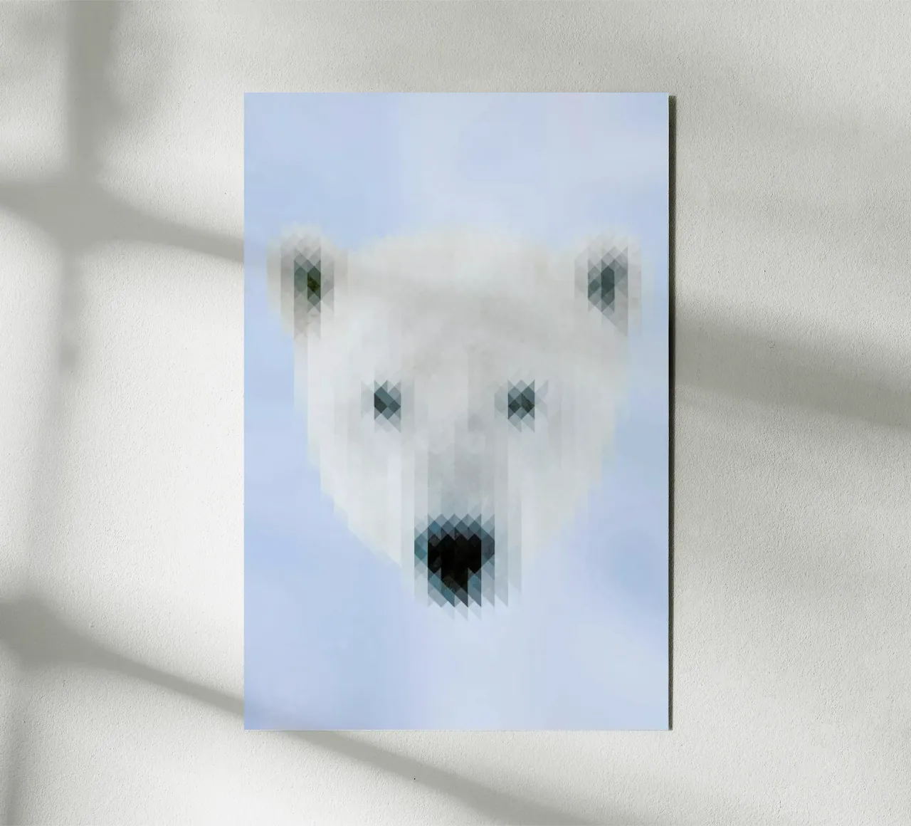 Polarbear alluminio dibond da Nur Mut