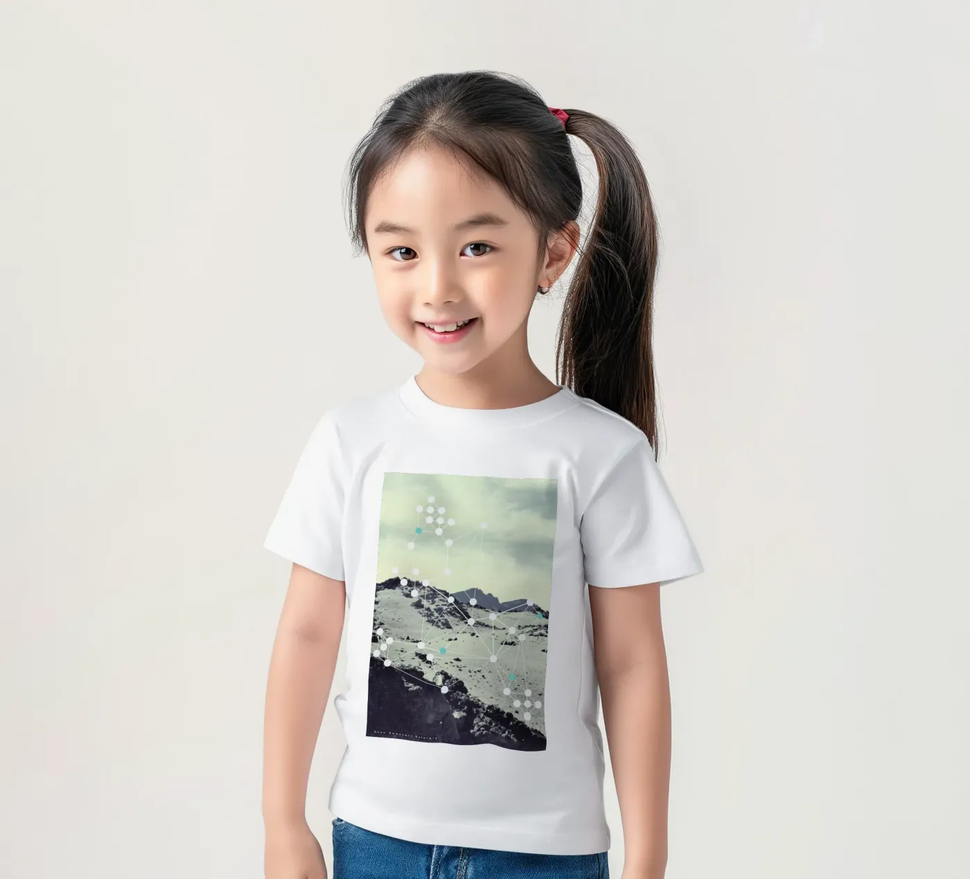 Netvaerk t-shirt bambini da Swen Swensøn