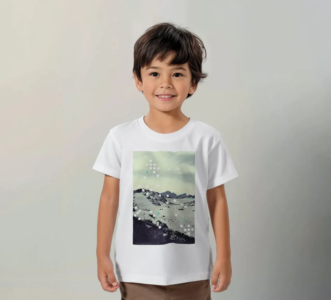 Netvaerk t-shirt bambini da Swen Swensøn