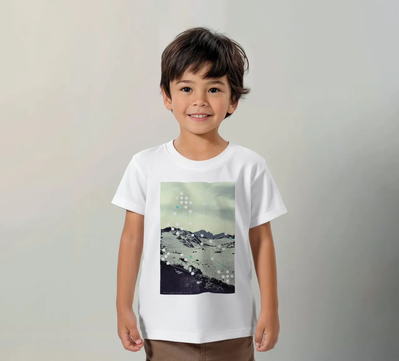 Netvaerk t-shirt bambini da Swen Swensøn