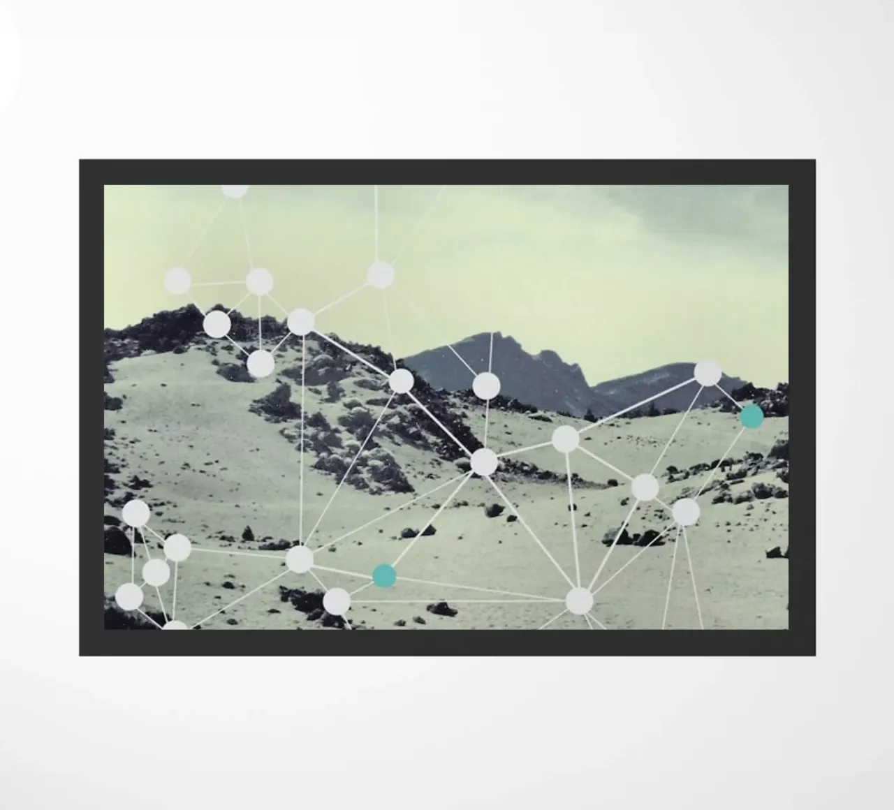 Netvaerk deurmat van Swen Swensøn