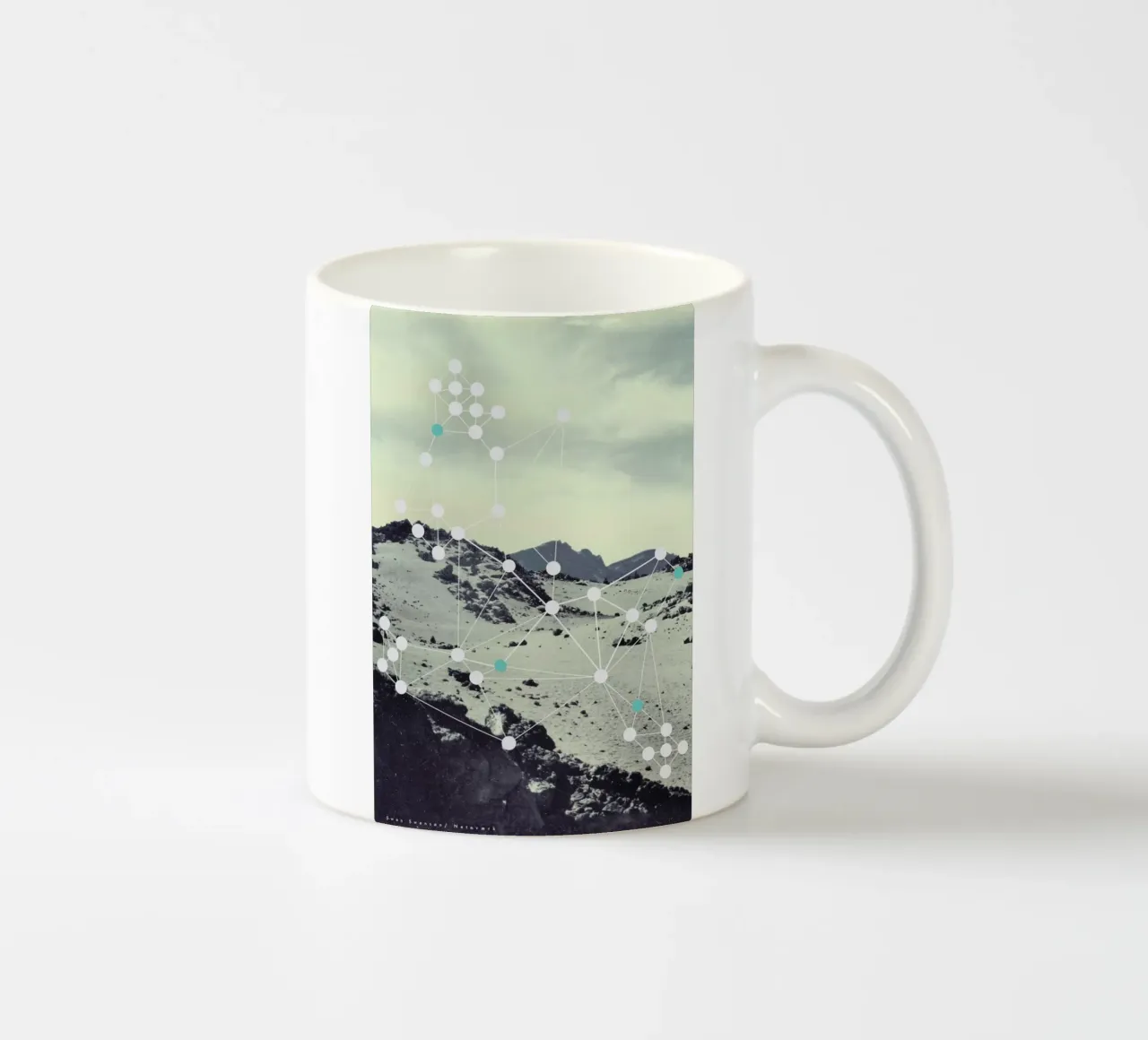 Netvaerk tazza in ceramica da Swen Swensøn