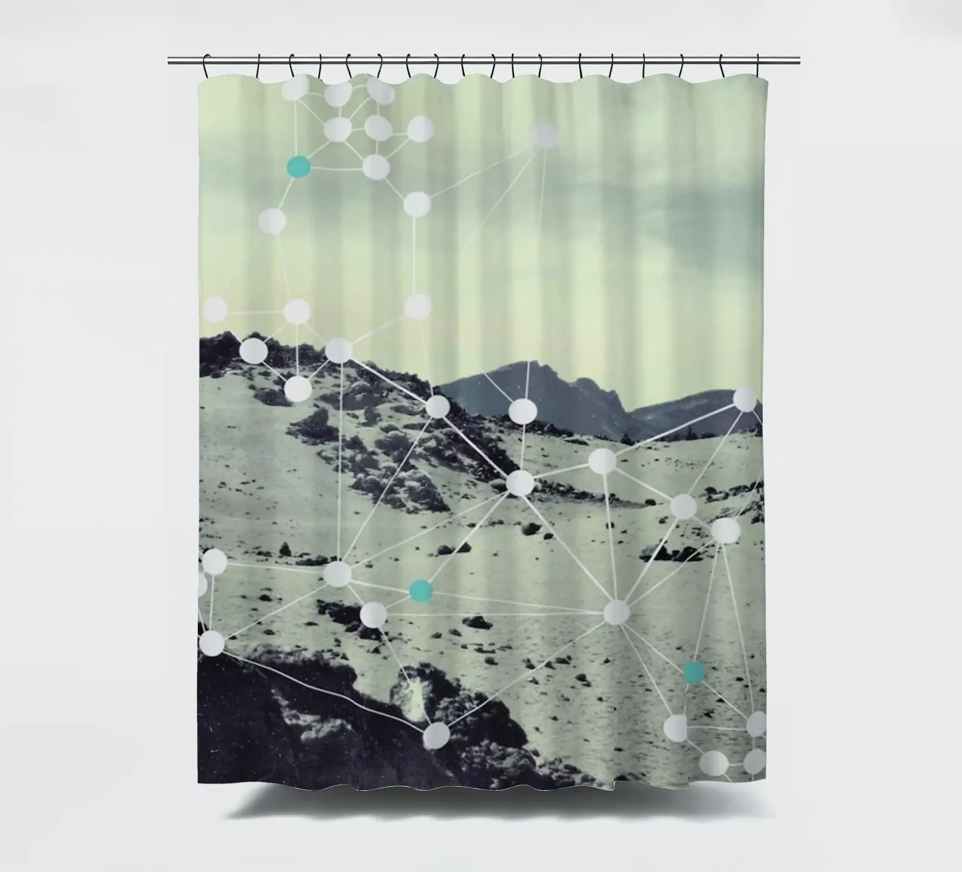 Netvaerk Duschvorhang von Swen Swensøn