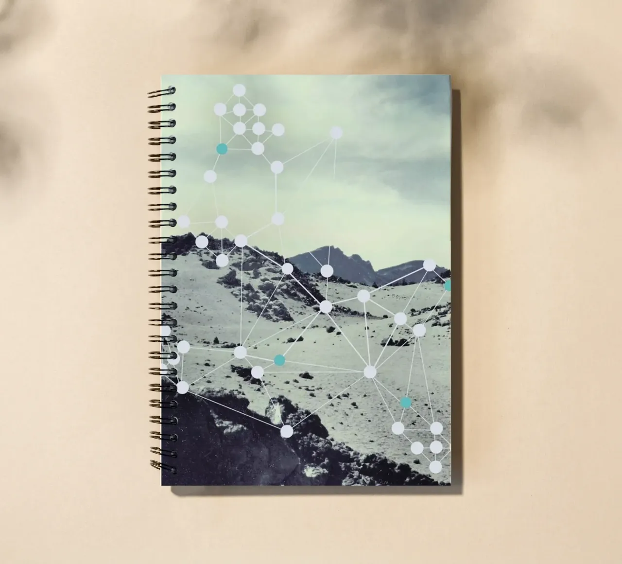 Netvaerk spiral notebook by Swen Swensøn