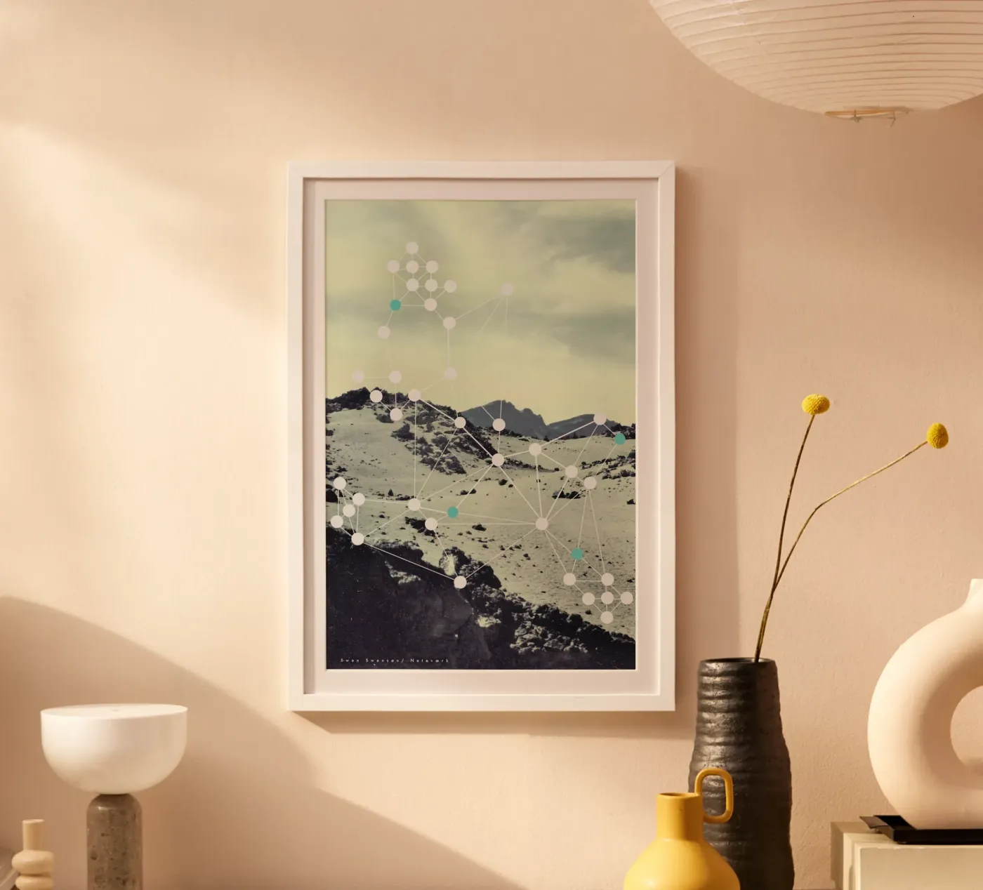 Netvaerk poster van Swen Swensøn