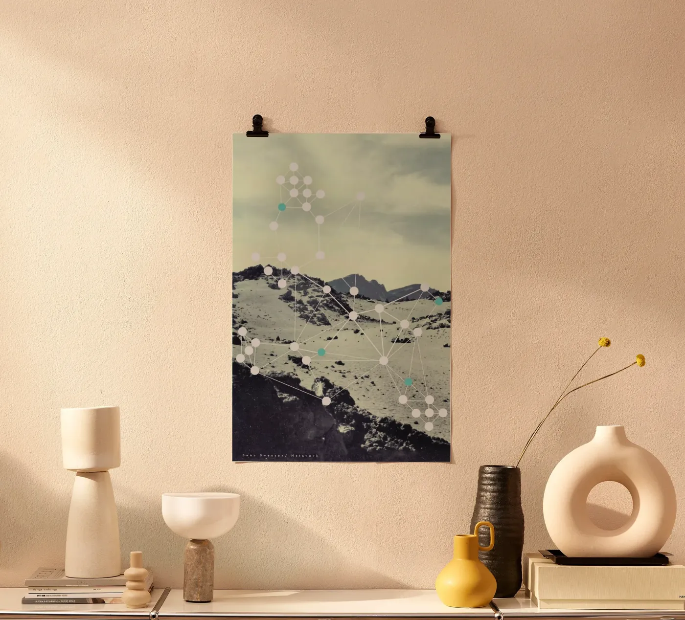 Netvaerk poster van Swen Swensøn