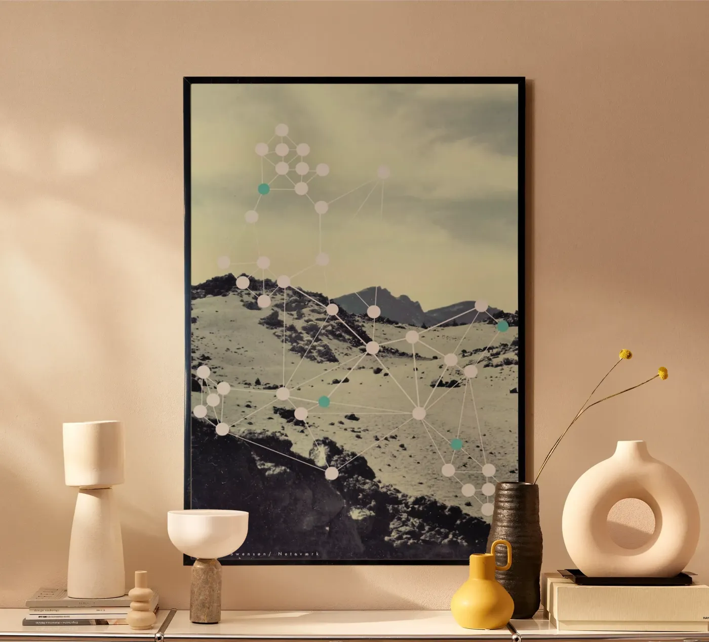 Netvaerk poster van Swen Swensøn