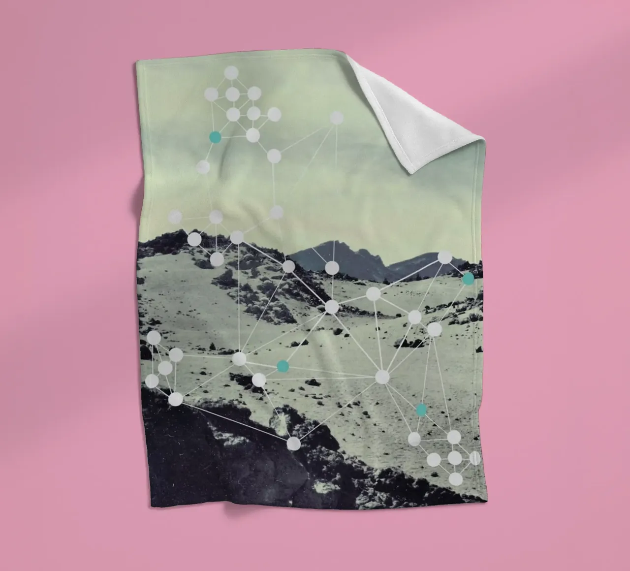 Netvaerk Fleecedecke von Swen Swensøn