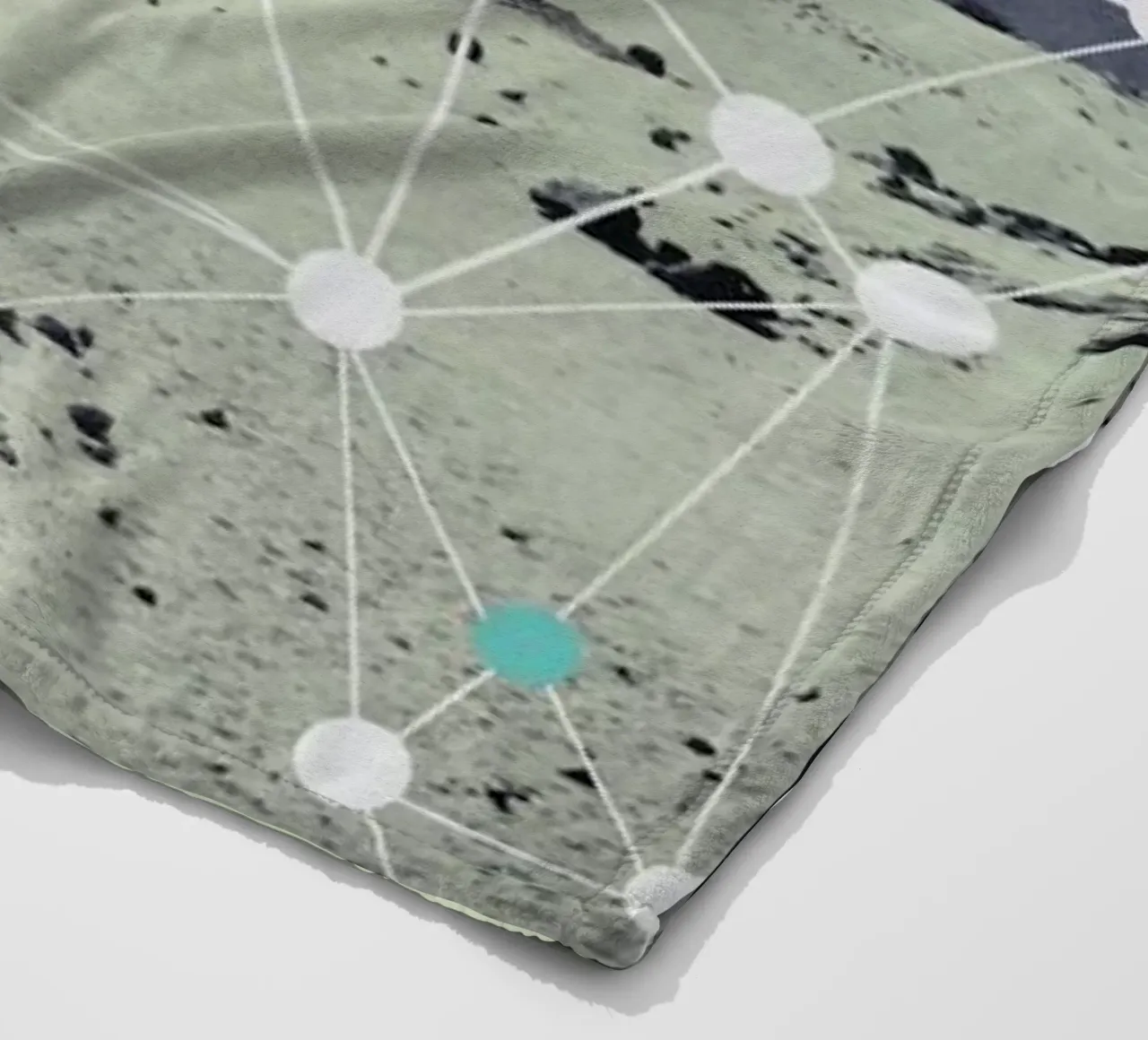 Netvaerk Fleecedecke von Swen Swensøn