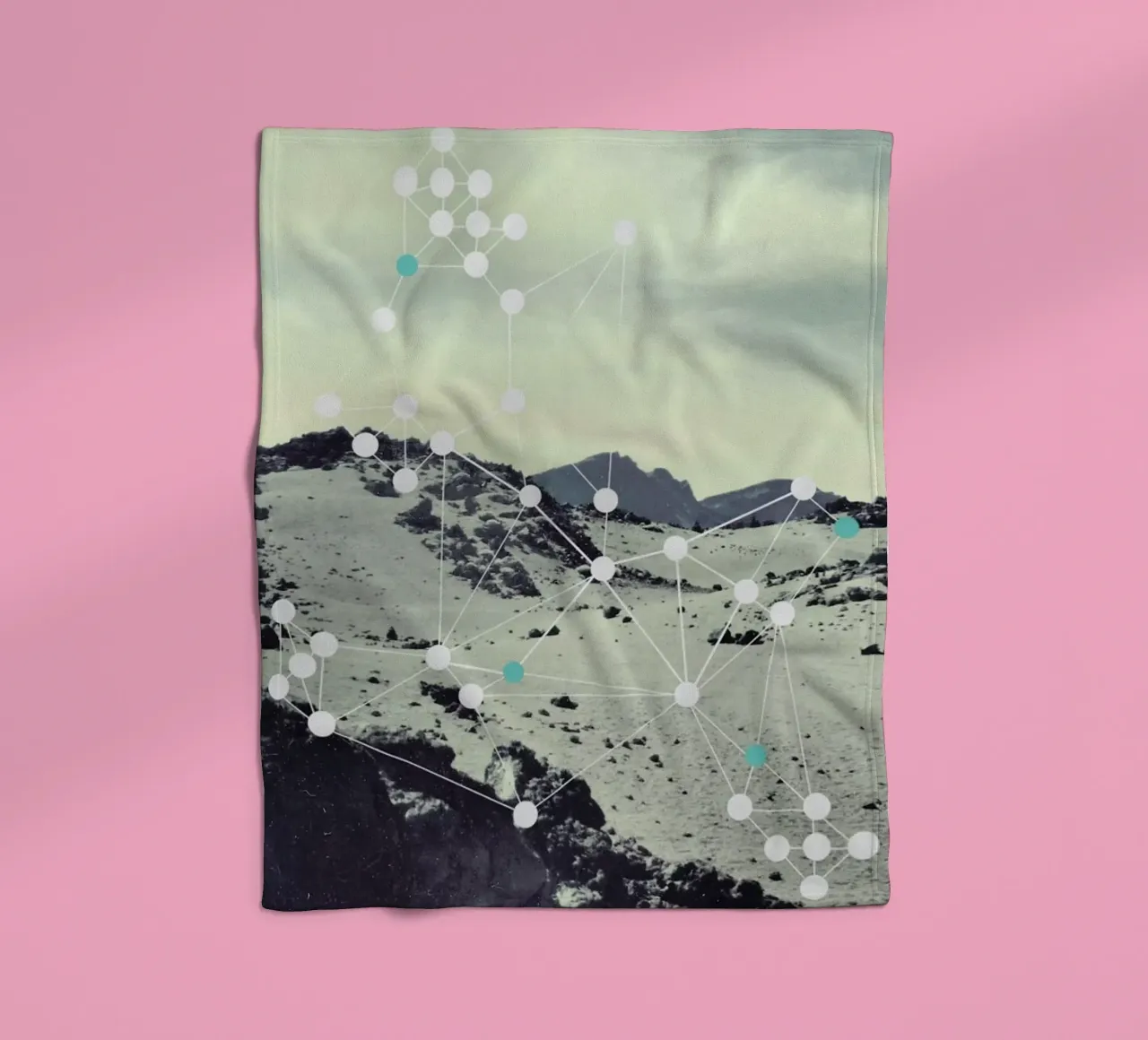 Netvaerk Fleecedecke von Swen Swensøn