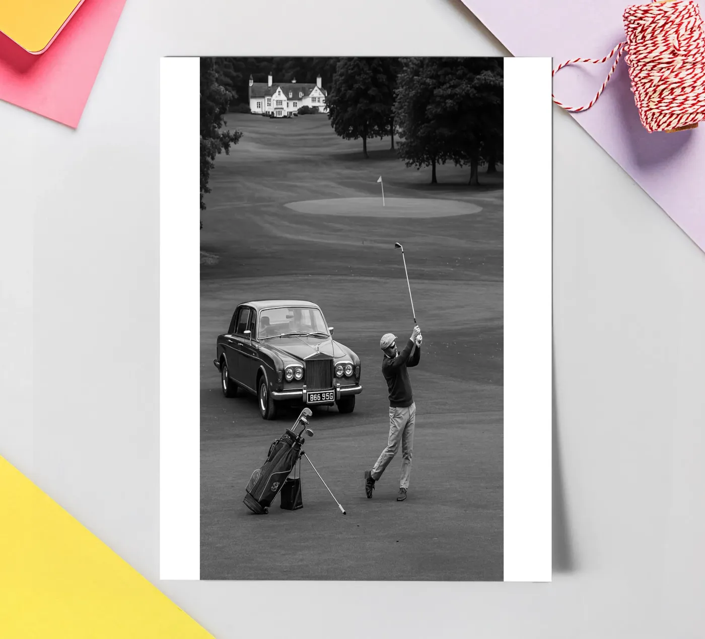 play golf stickervel van BlogSawoo