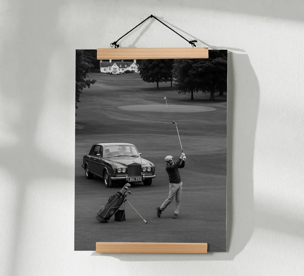play golf poster van BlogSawoo