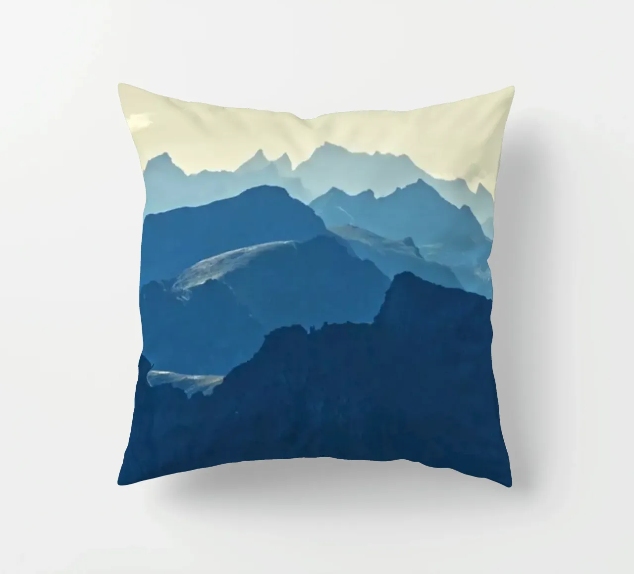 Mountain ranges in Norway cuscino da Fjöllart