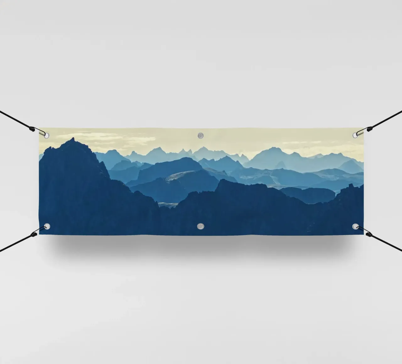 Mountain ranges in Norway telo in pvc da Fjöllart