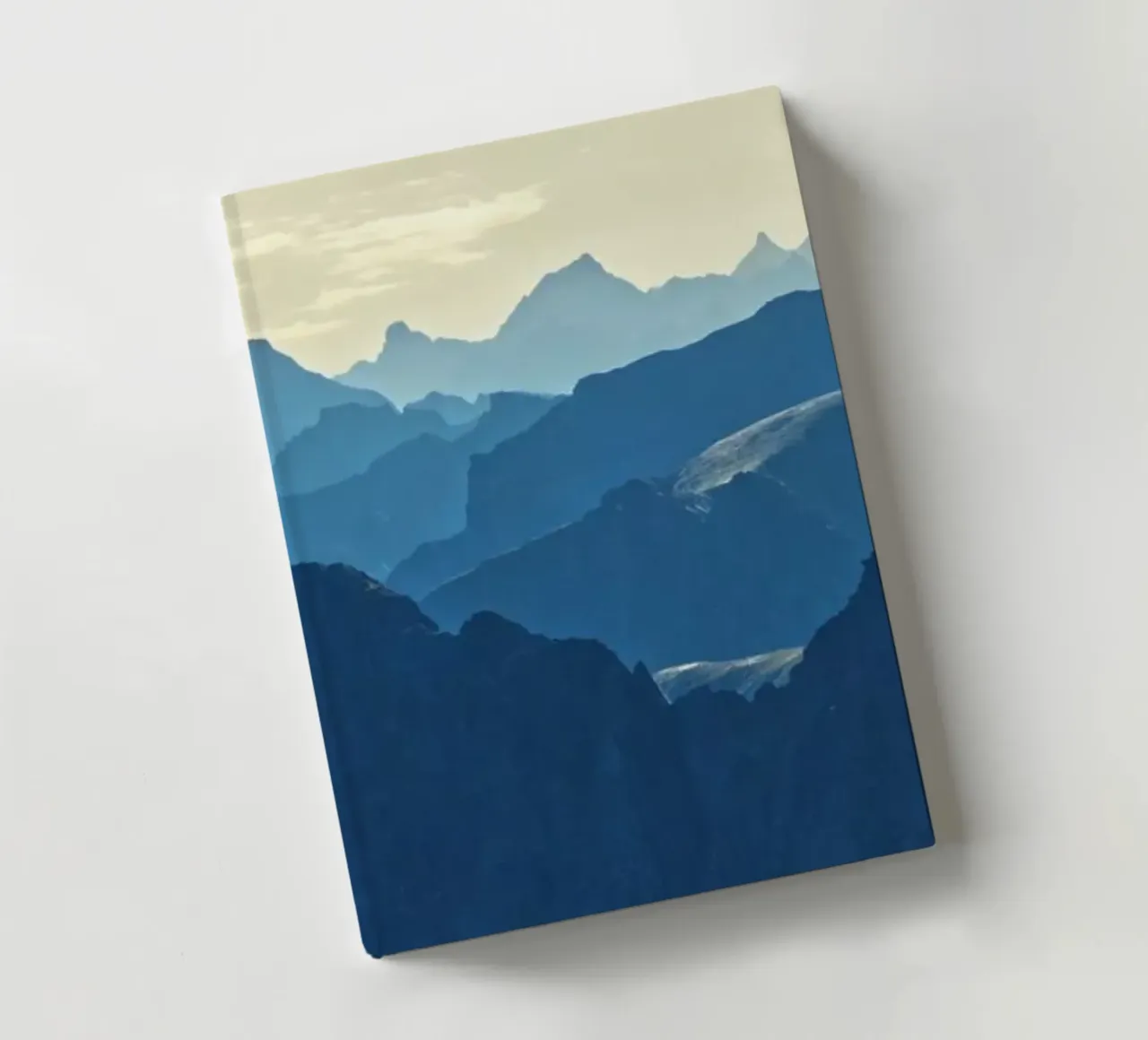 Mountain ranges in Norway notebook by Fjöllart