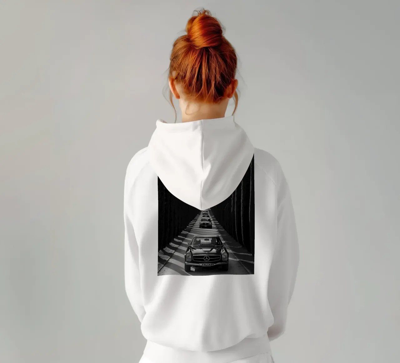 auto d'epoca felpa con cappuccio da BlogSawoo