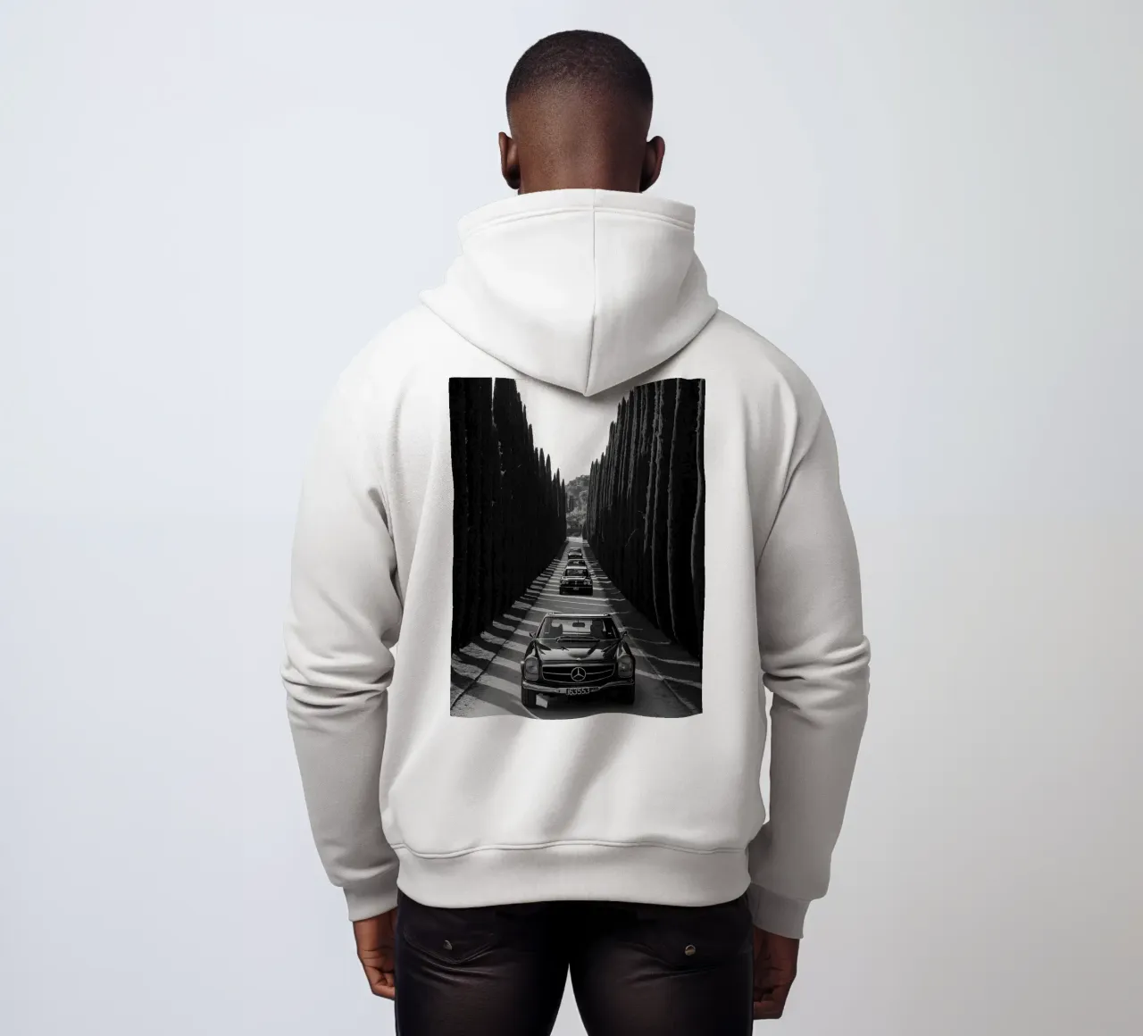 auto d'epoca felpa con cappuccio da BlogSawoo