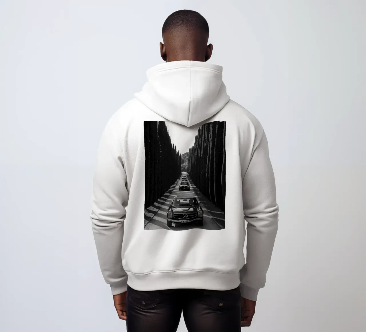 auto d'epoca felpa con cappuccio da BlogSawoo