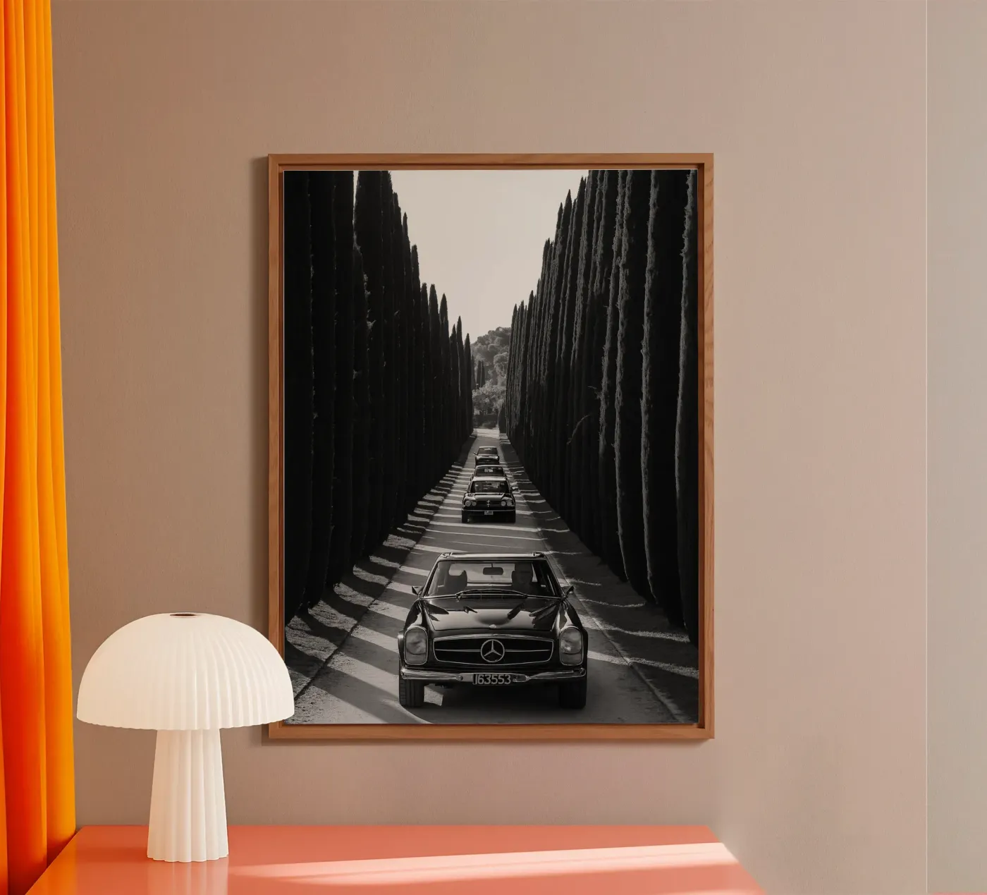 vintage car Alu-Dibond von BlogSawoo