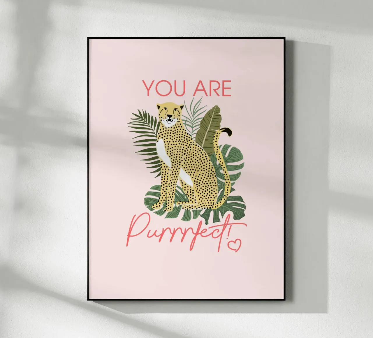 Sei Purrrfetto plexiglass da Tiny Wonder Co.