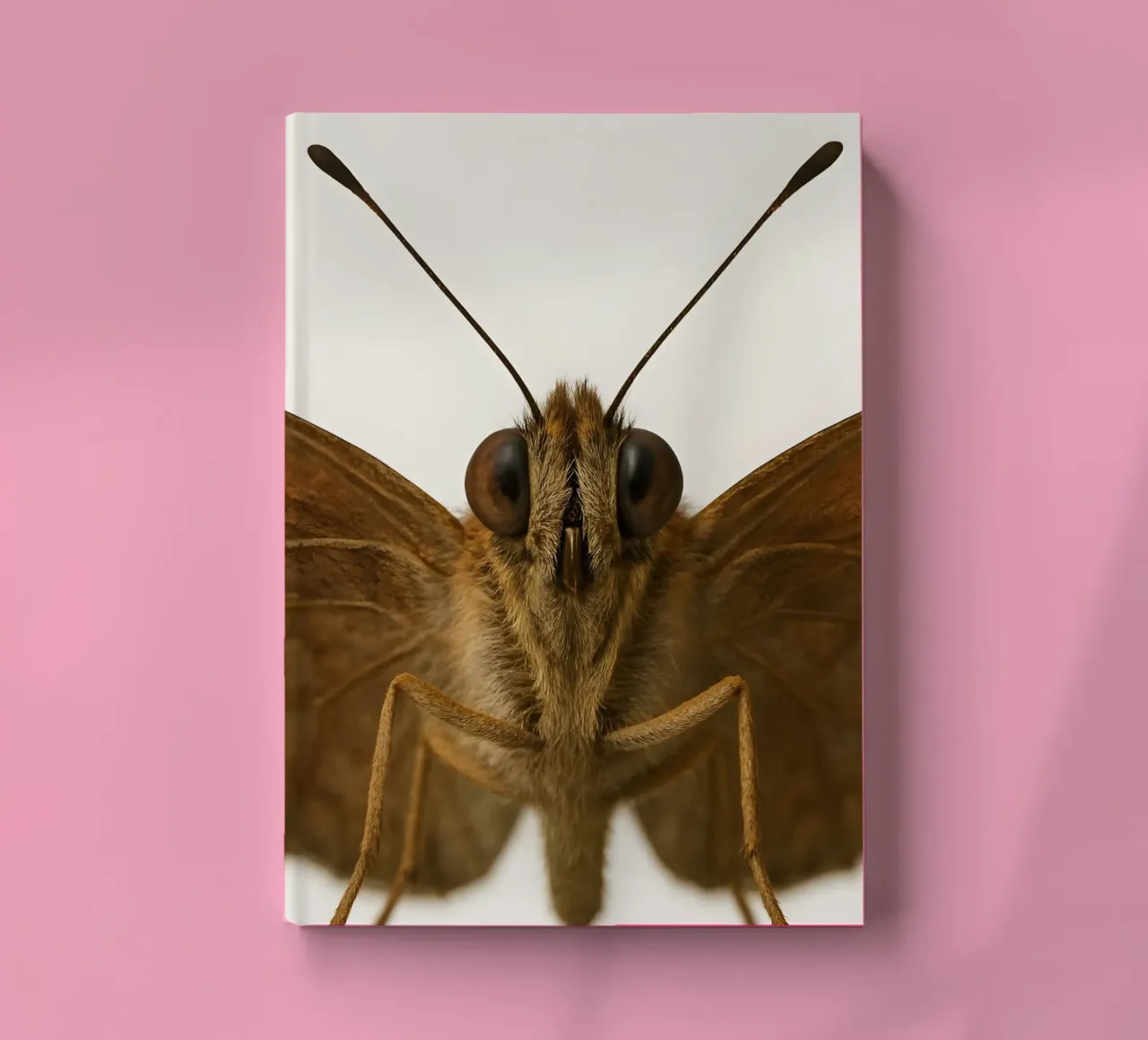 Ultra-Real Butterfly Macro Portrait – Nature Close-Up Art notebook by Happy Wild Prints