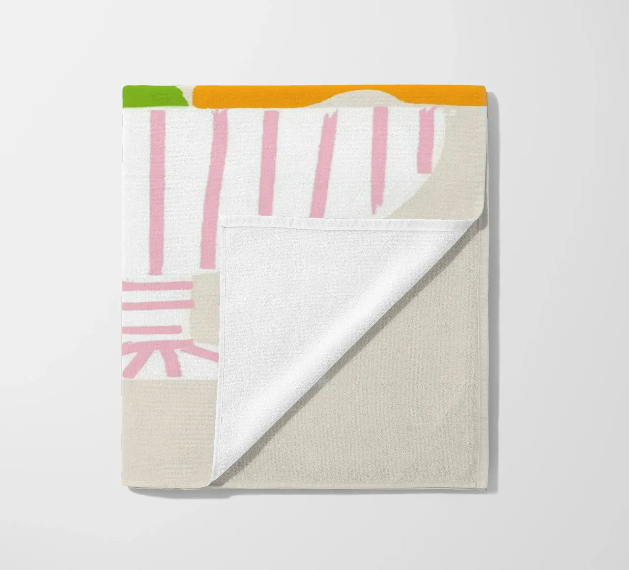 Bunter Obstkorb – Moderner Küchen-Print als farbenfrohe Illu telo mare da designlenamarie