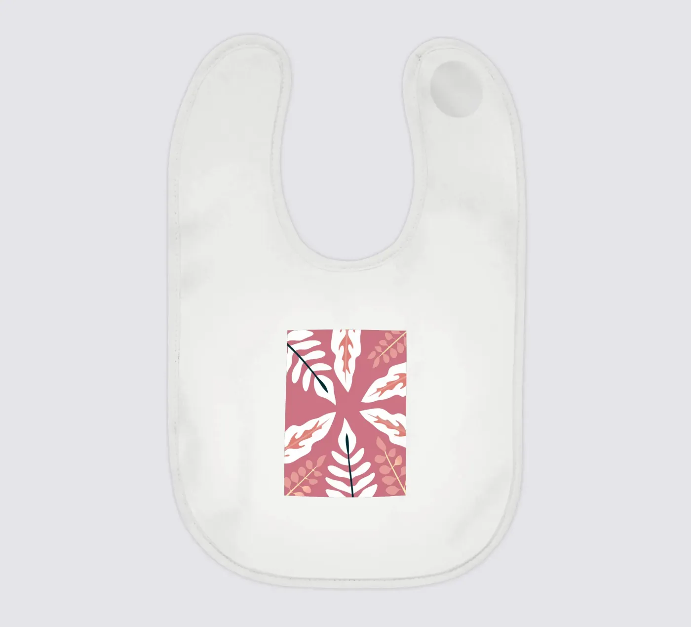 Leaf Pattern Illustration with Simple Style bavoir de SPECIAL FLOWER PATTERNS