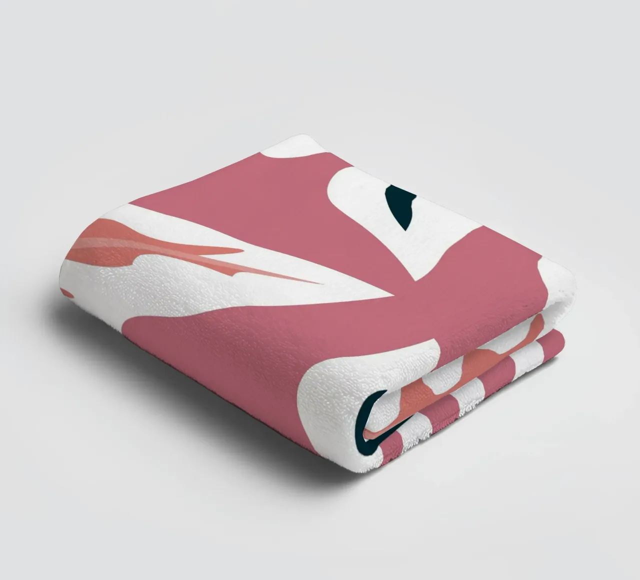 Leaf Pattern Illustration with Simple Style towel by SPECIAL FLOWER PATTERNS