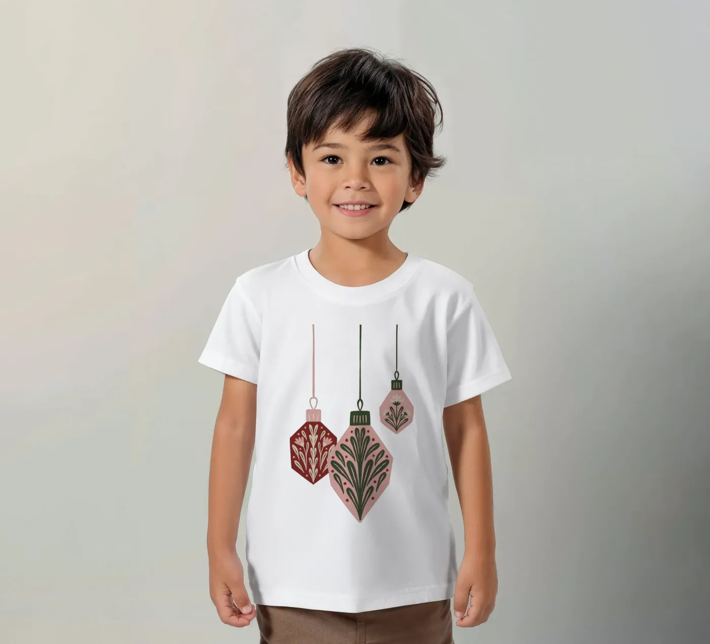 Christmas ornaments kinder t-shirt van Wackapacka Holiday Shop