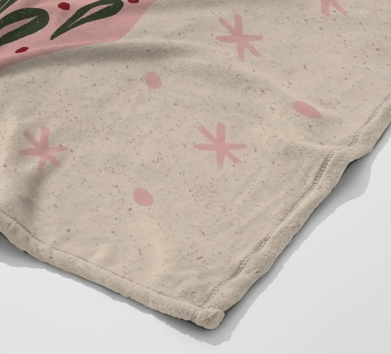 Christmas ornaments fleecedeken van Wackapacka Holiday Shop