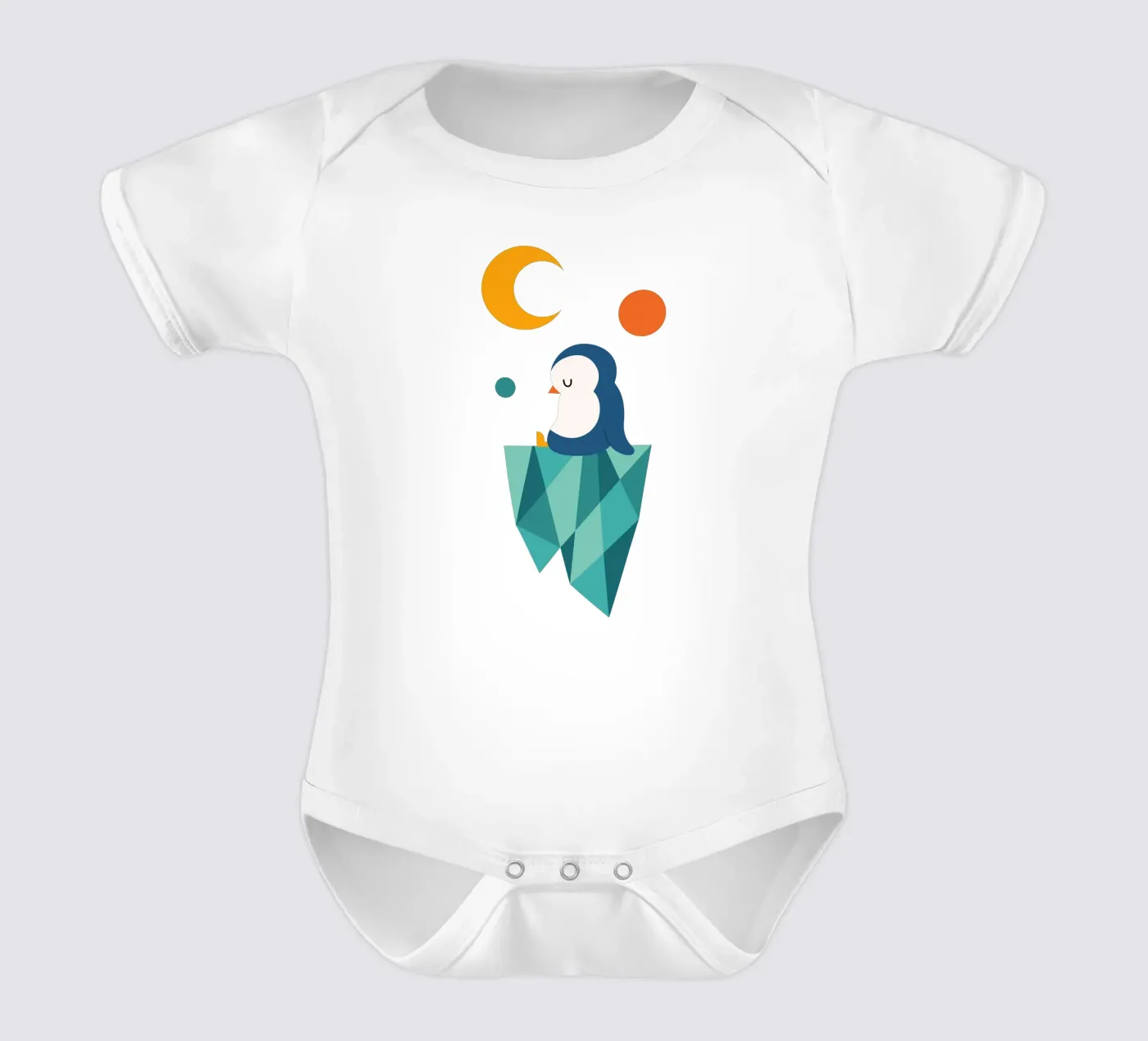 Private Corner Kurzarm Babybody von Andy Westface
