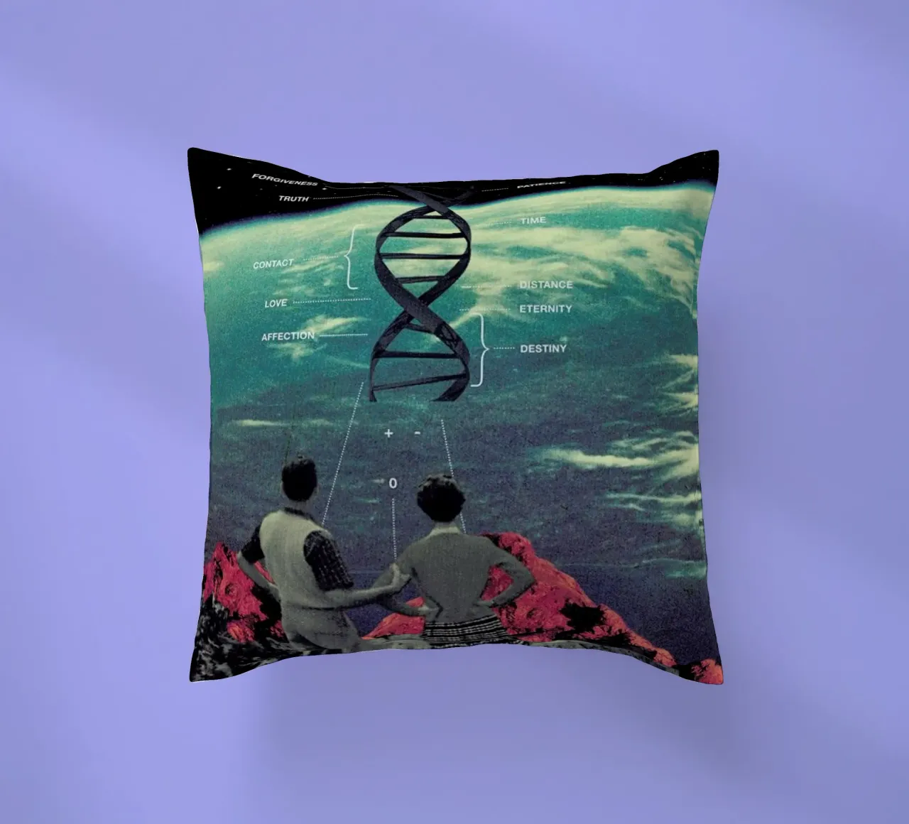 Distance & Eternity cuscino da Frank Moth