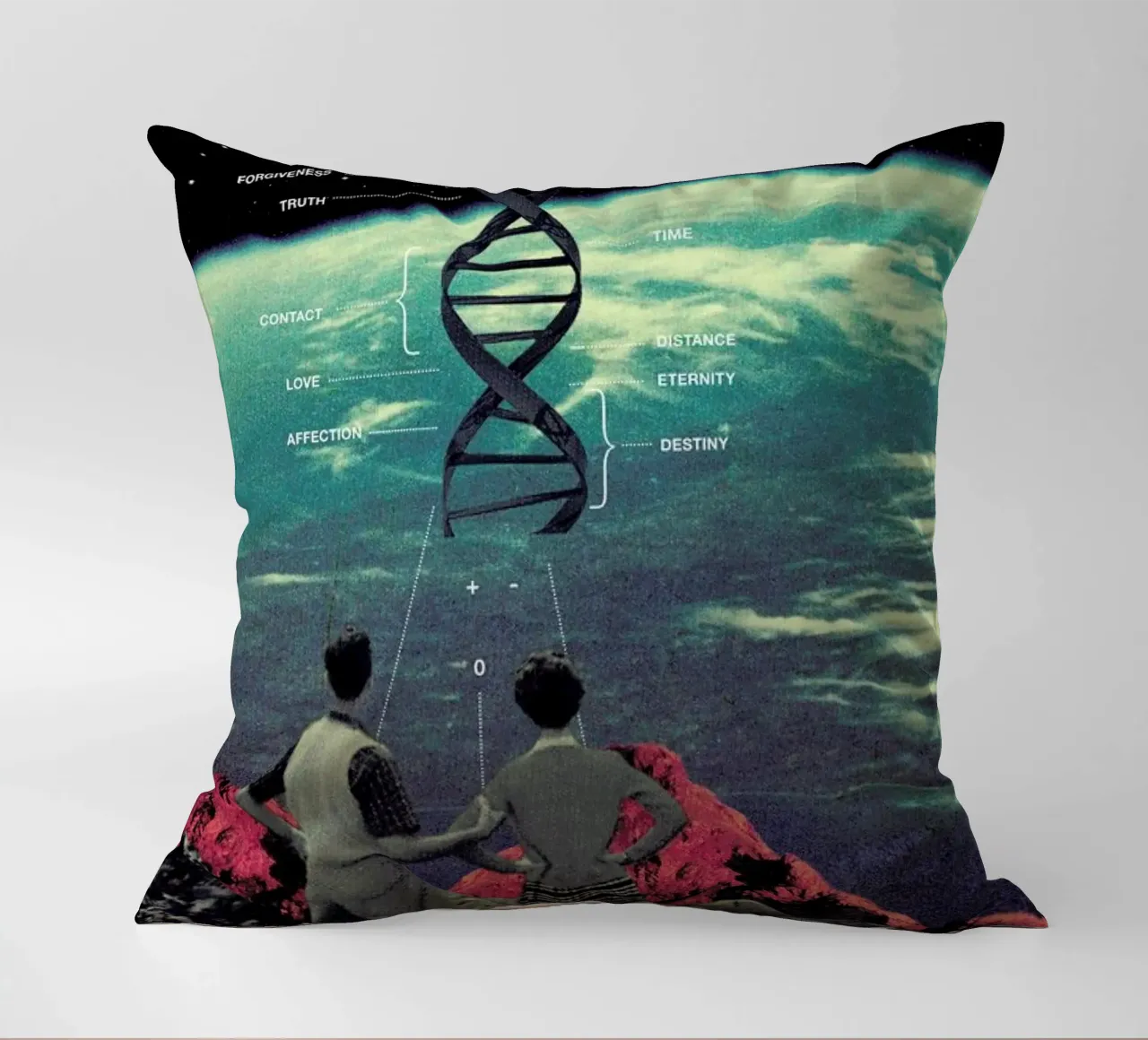 Distance & Eternity cuscino da Frank Moth