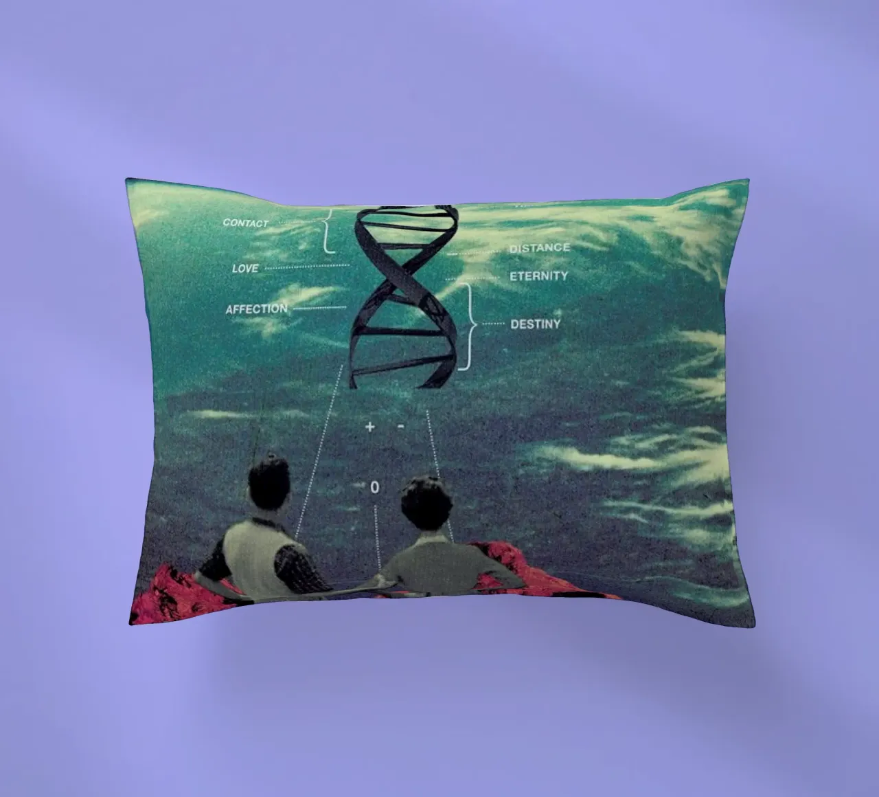 Distance & Eternity cuscino da Frank Moth