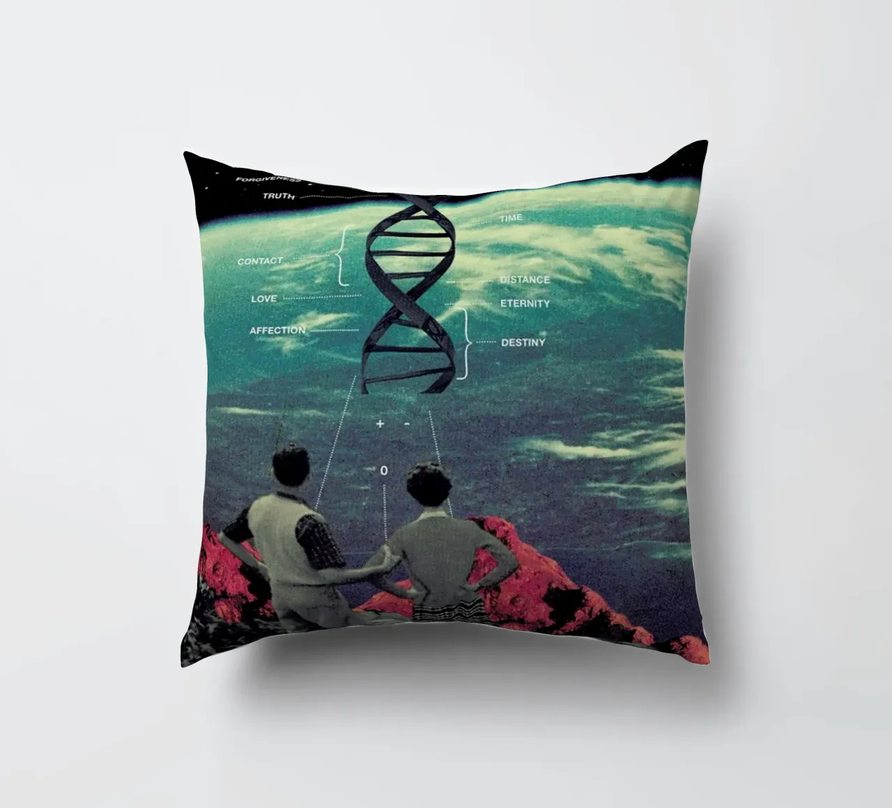Distance & Eternity cuscino da Frank Moth