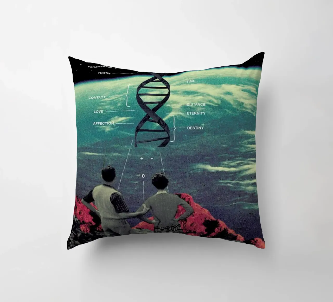 Distance & Eternity cuscino da Frank Moth