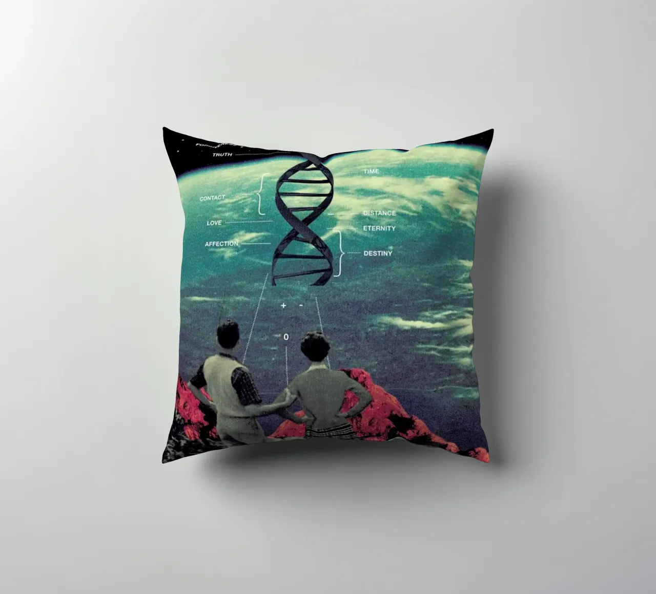 Distance & Eternity cuscino da Frank Moth