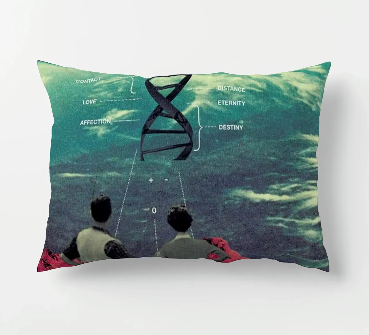 Distance & Eternity cuscino da Frank Moth
