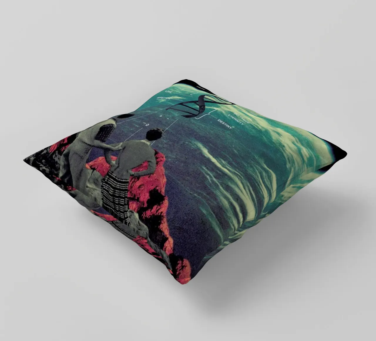 Distance & Eternity cuscino da Frank Moth