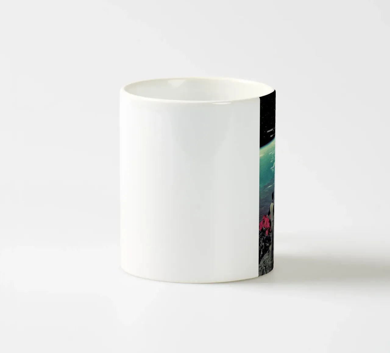 Distance & Eternity tazza in ceramica da Frank Moth