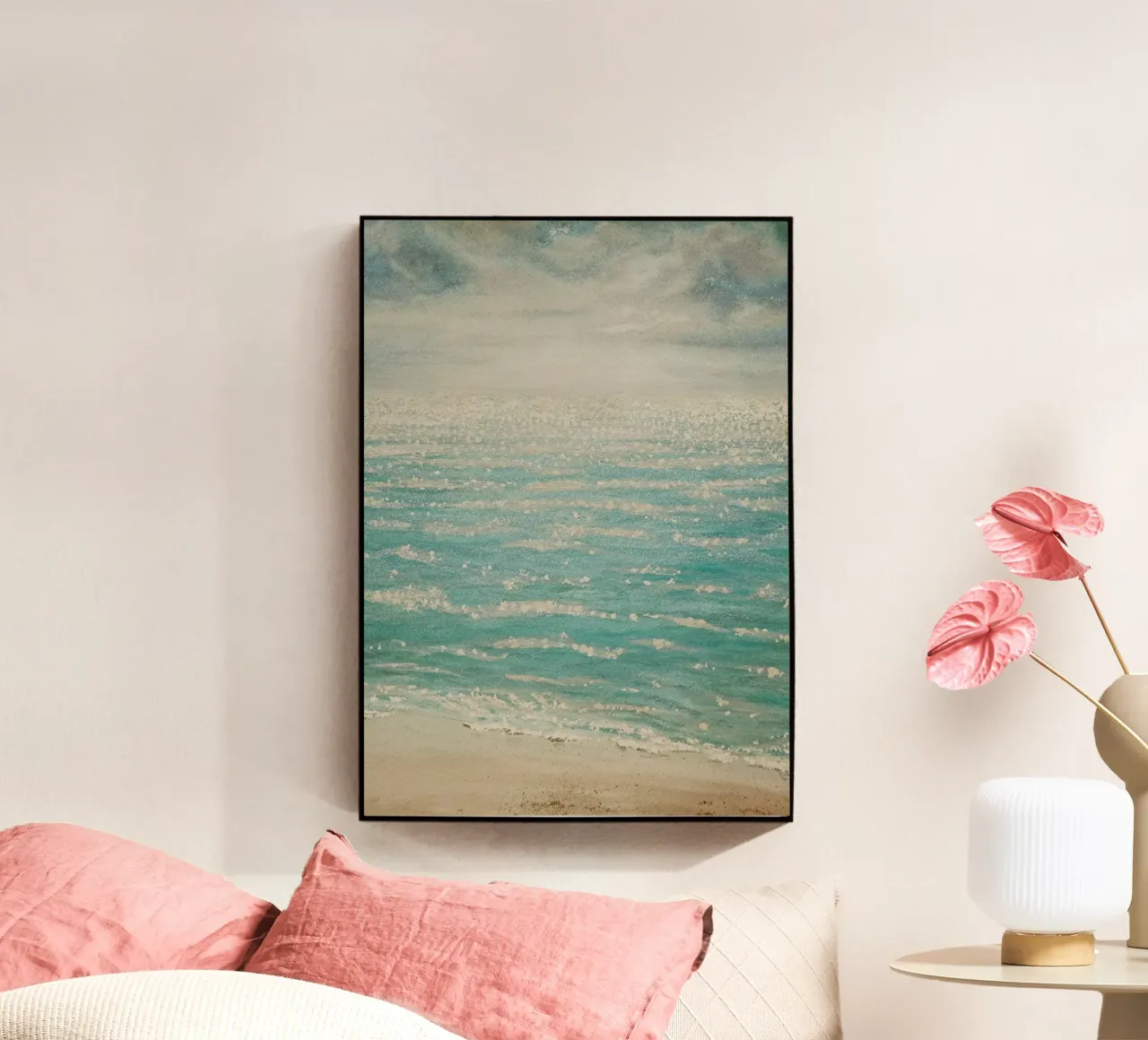 Onda In plexiglass da Eva Nev Watercolor