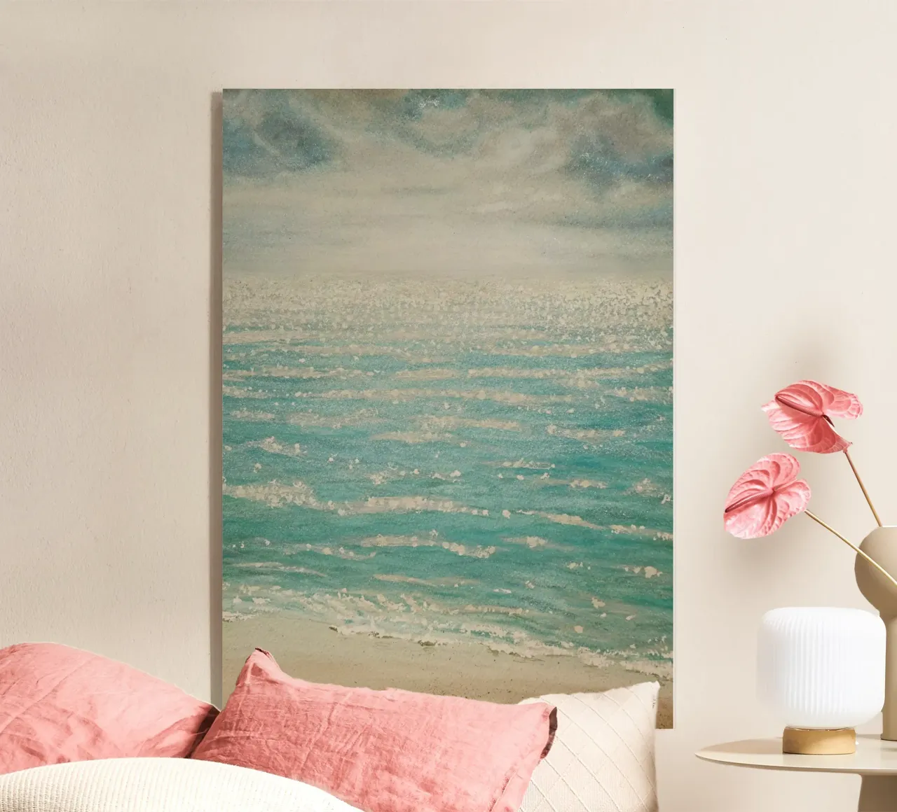 Onda In plexiglass da Eva Nev Watercolor