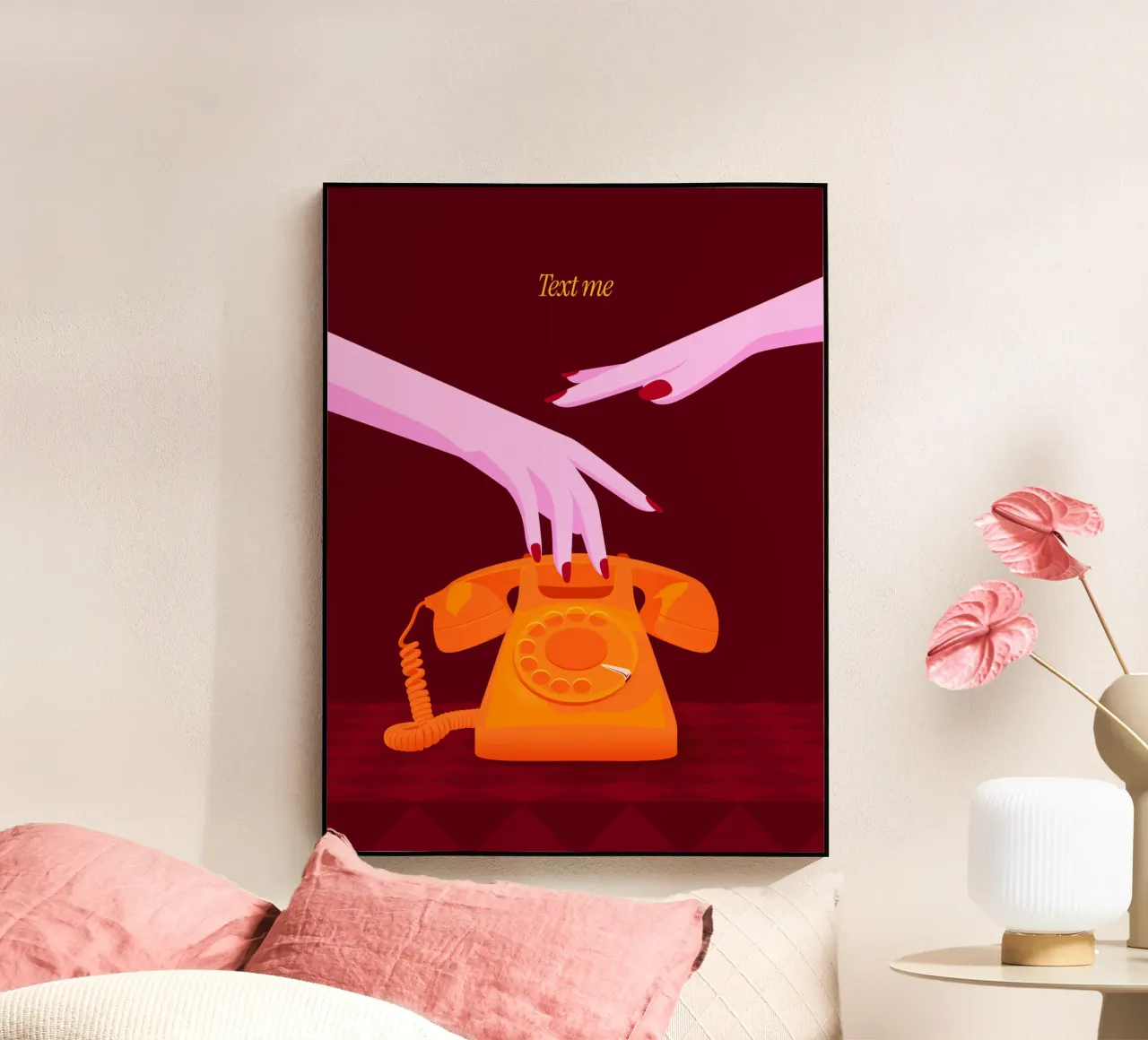 Text me plexiglass da Airtist