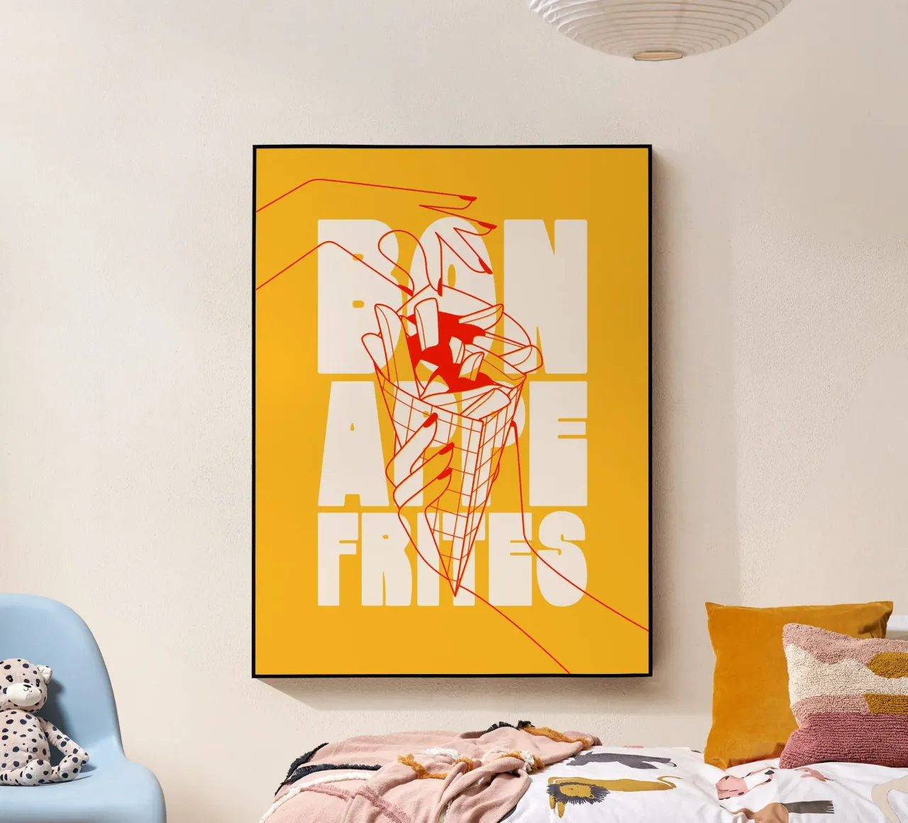 Bon Appefrites plexiglass da Airtist