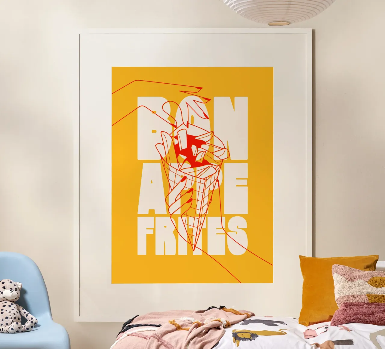 Bon Appefrites poster da Airtist